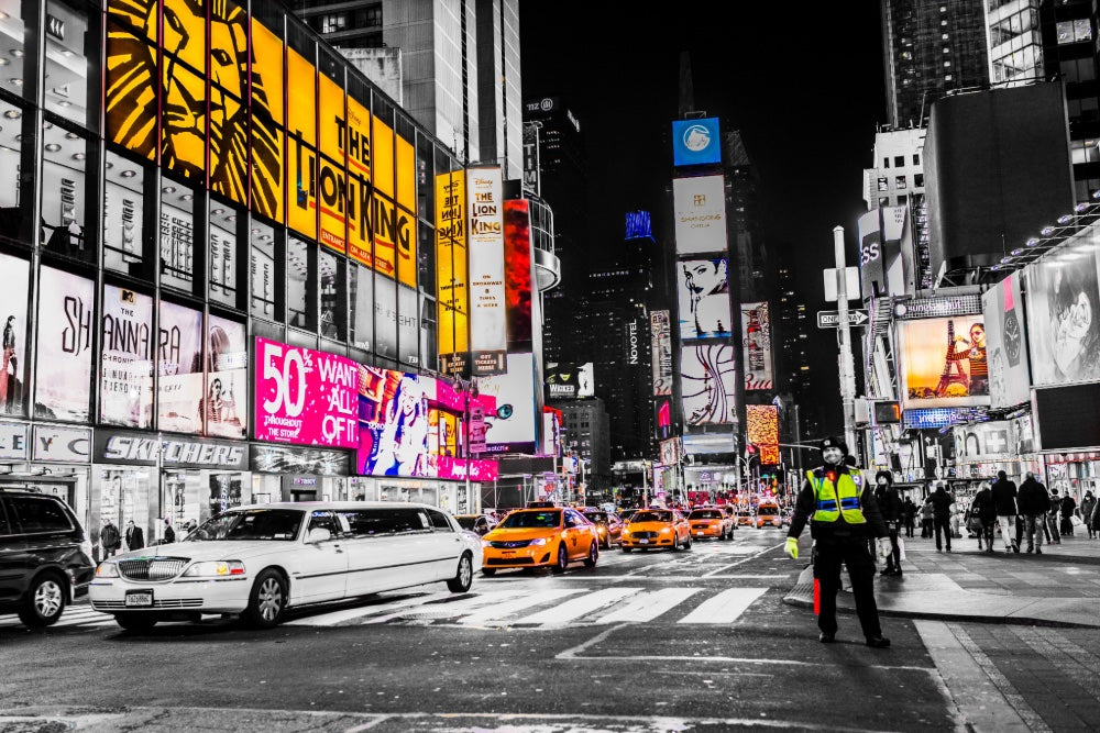 NYC, USA – Fine Art Print 70 × 100 cm av Anders Jorulf