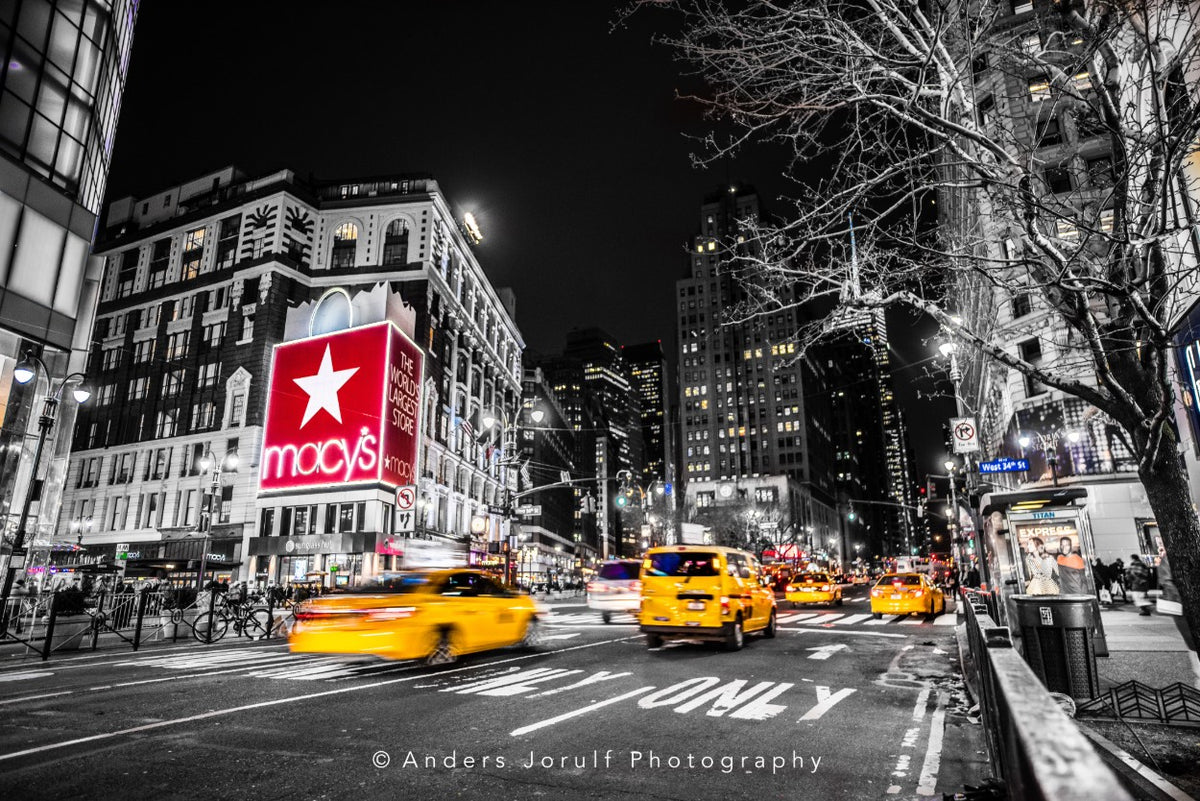 NYC, USA – Fine Art Print 70 × 100 cm av Anders Jorulf
