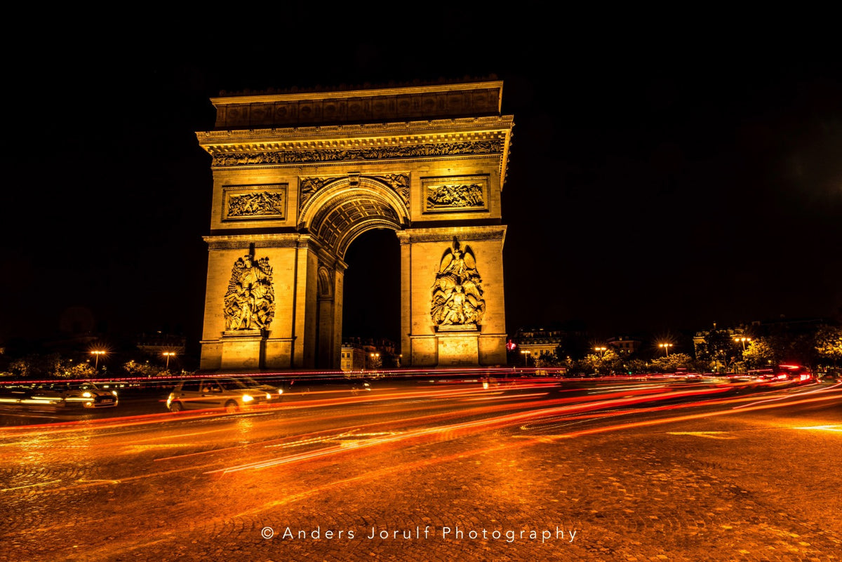 Paris, France – Fine Art Print 70 × 100 cm av Anders Jorulf